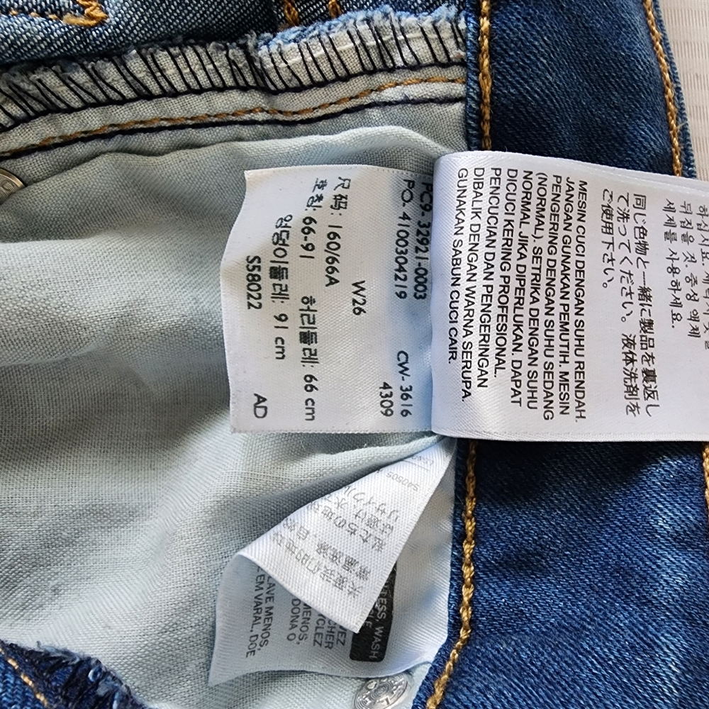 Levi's 721 Vintage High Rise Skinny, US 26, Medium Wash - Picture 10 of 10